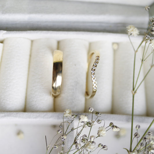 Argolla y alianza Pierce