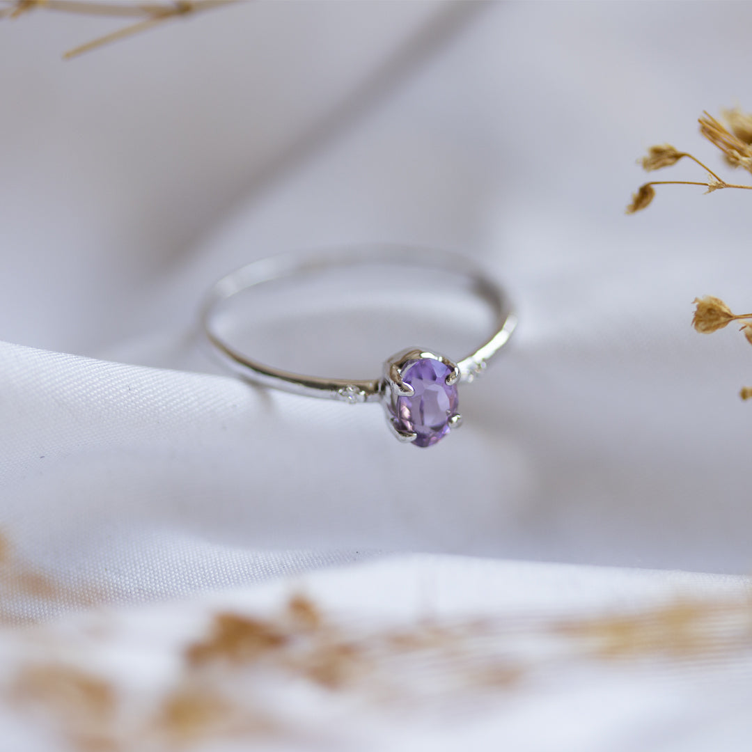 Anillo India Amatista