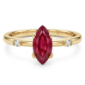Anillo Caitlyn Rubí