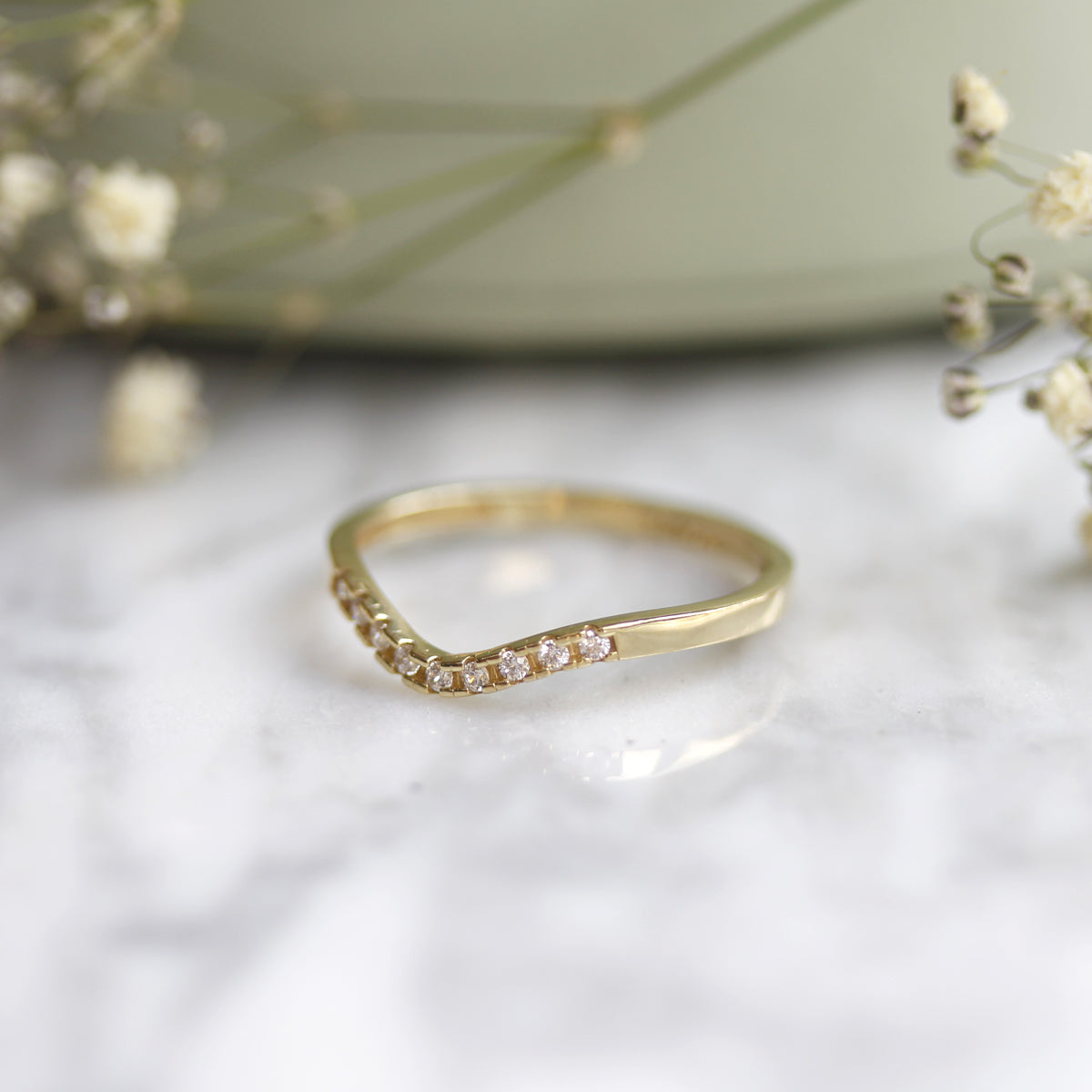 Anillo alianza Inez