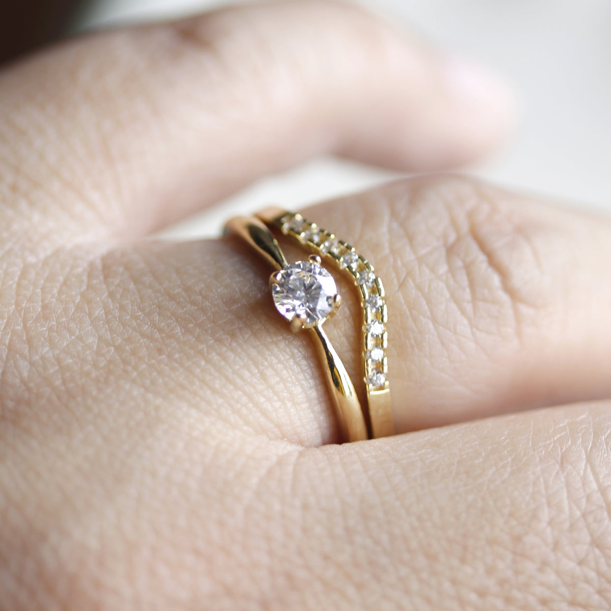 Anillo alianza Inez