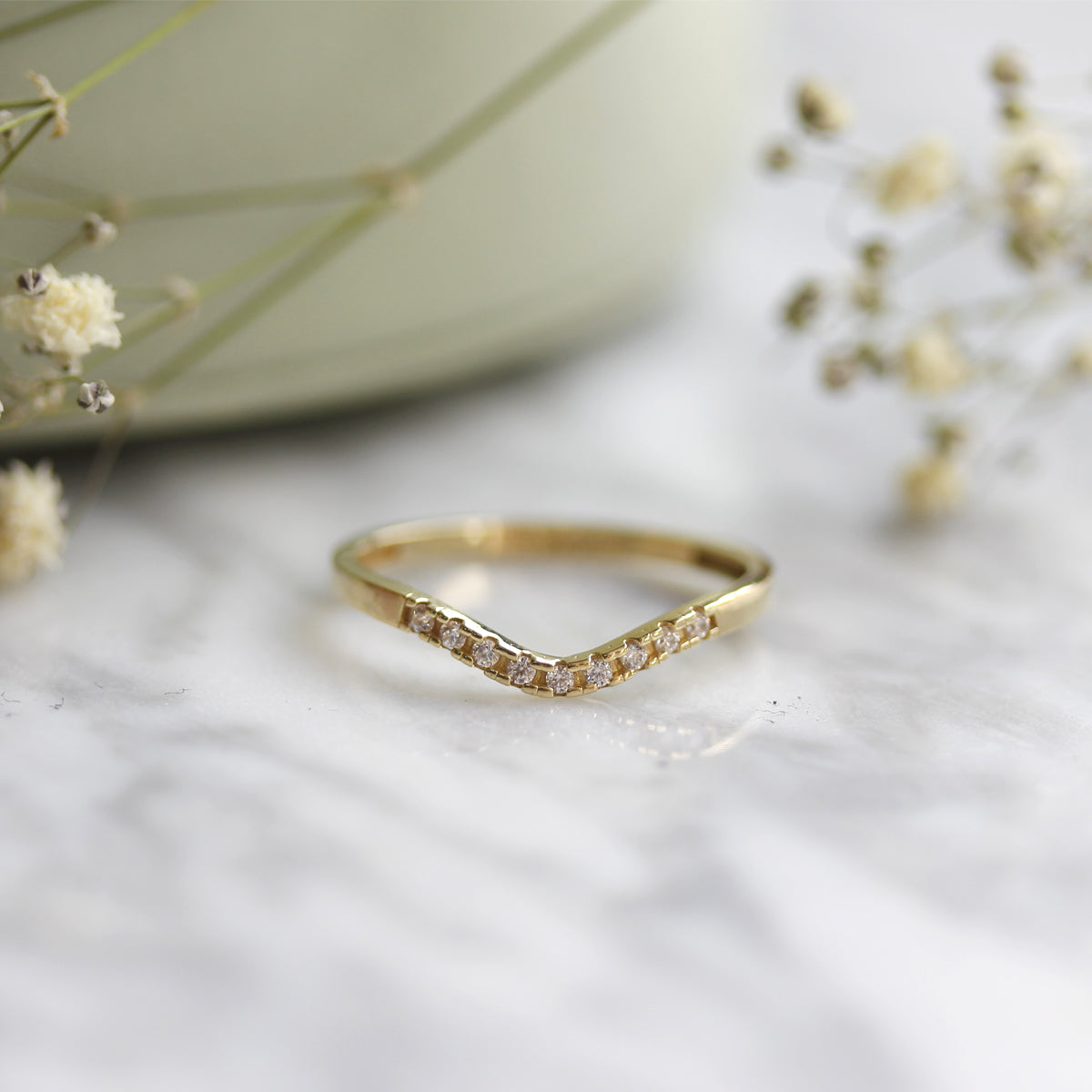 Anillo alianza Inez