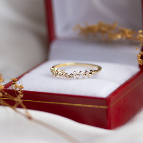 Anillo alianza Ambar