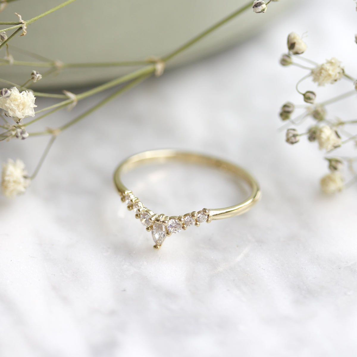 Anillo alianza Juliet
