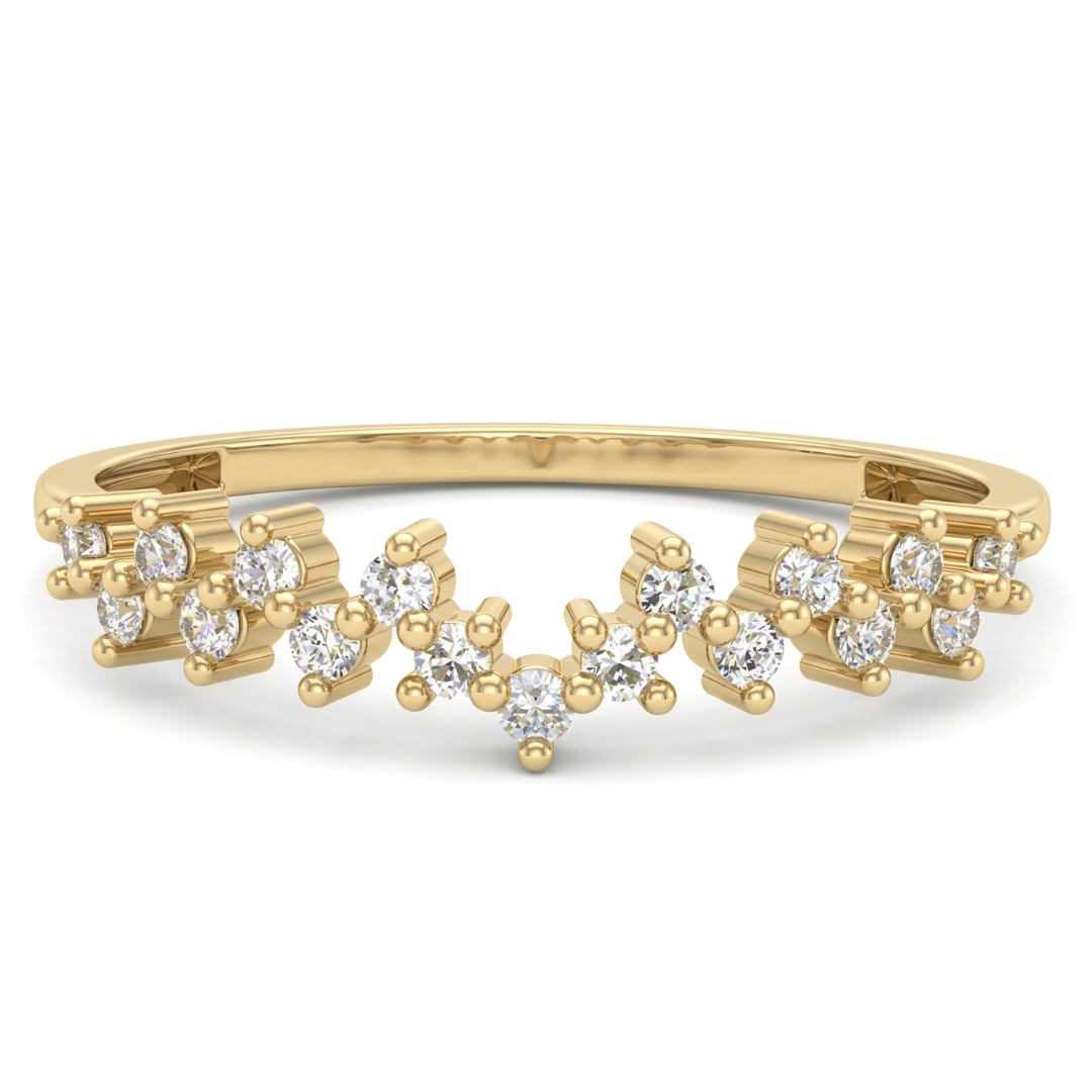Anillo alianza Ambar