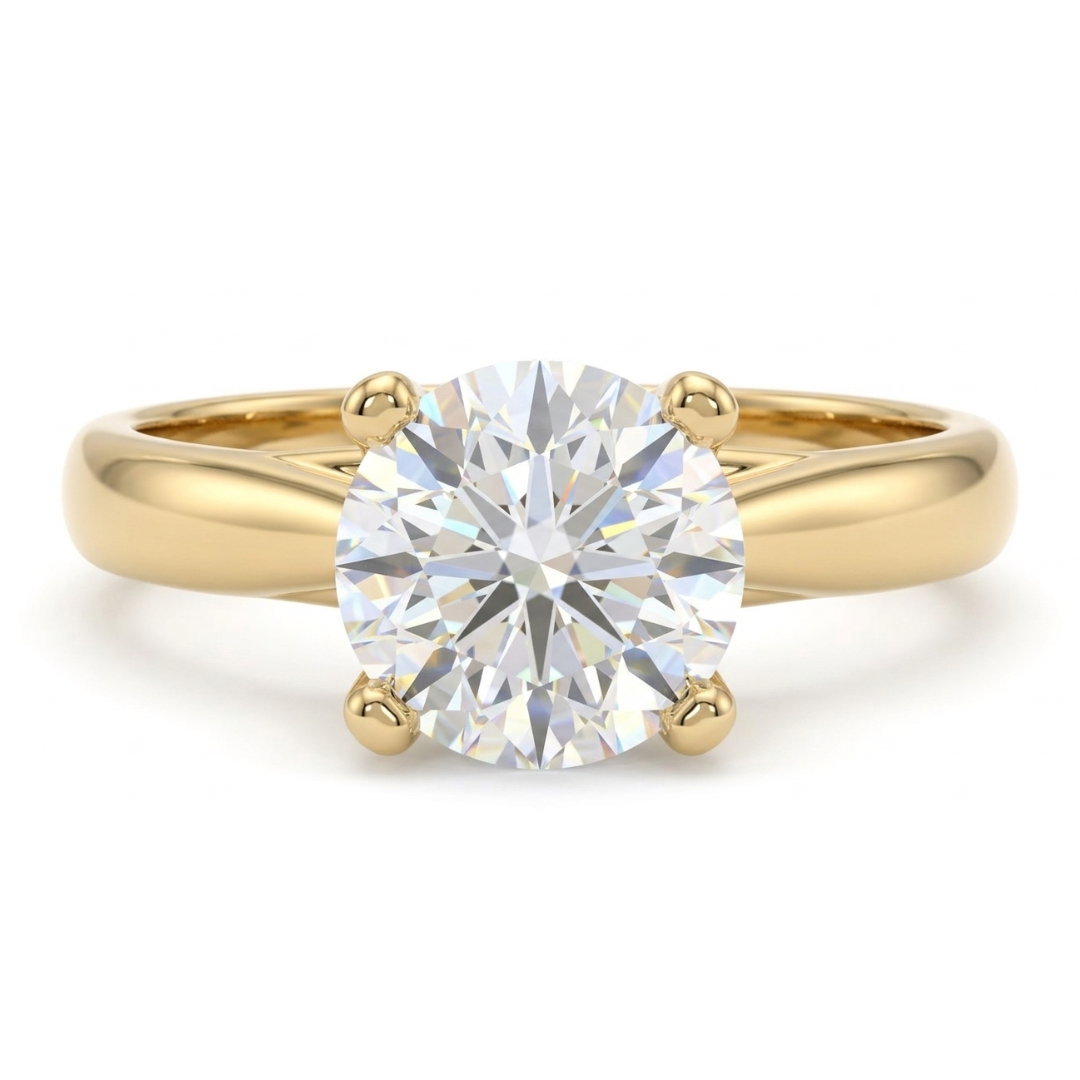 Anillo Klara Moissanita