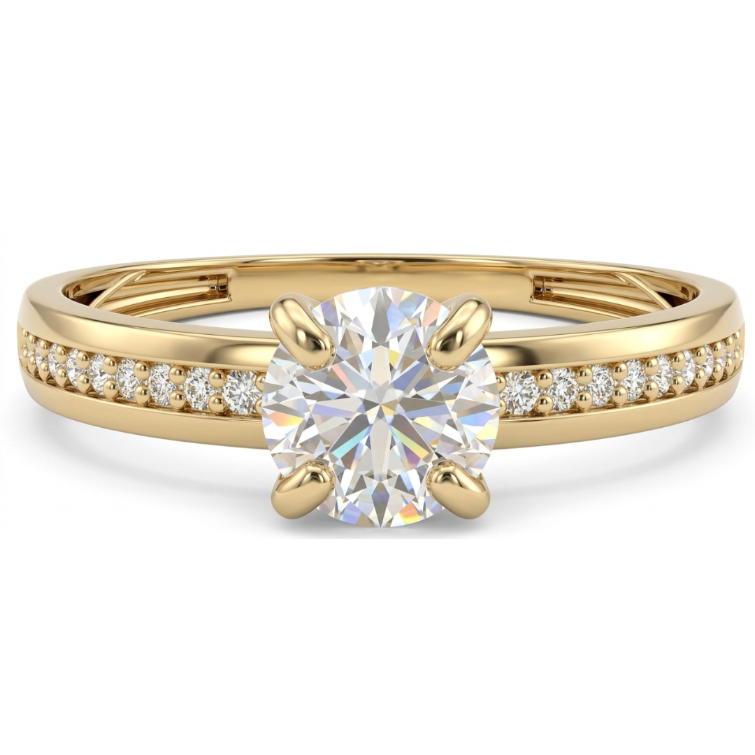 Anillo Moissanita Valery