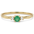 Anillo Esmeralda natural Wren