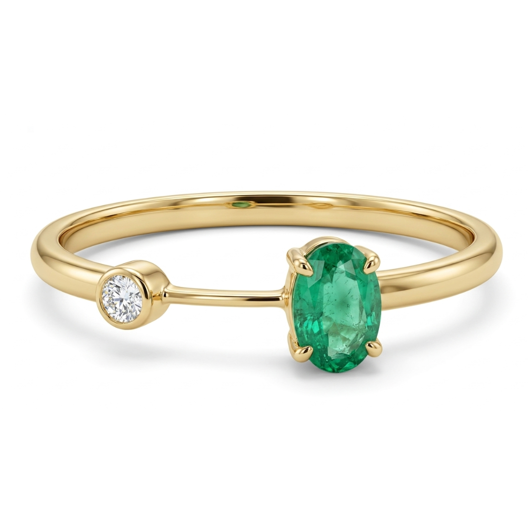 Anillo Esmeralda Anya
