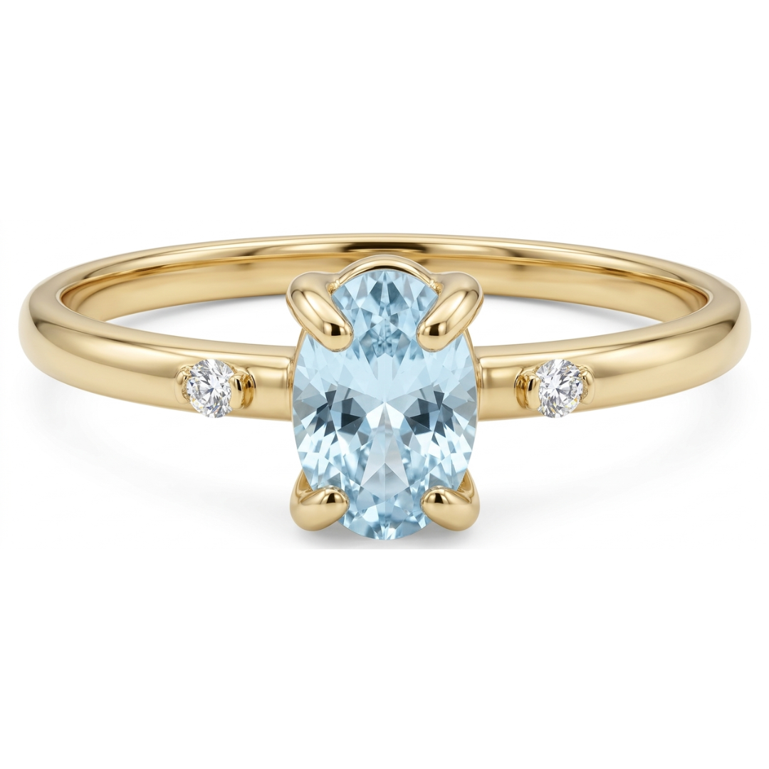 Anillo India Topacio