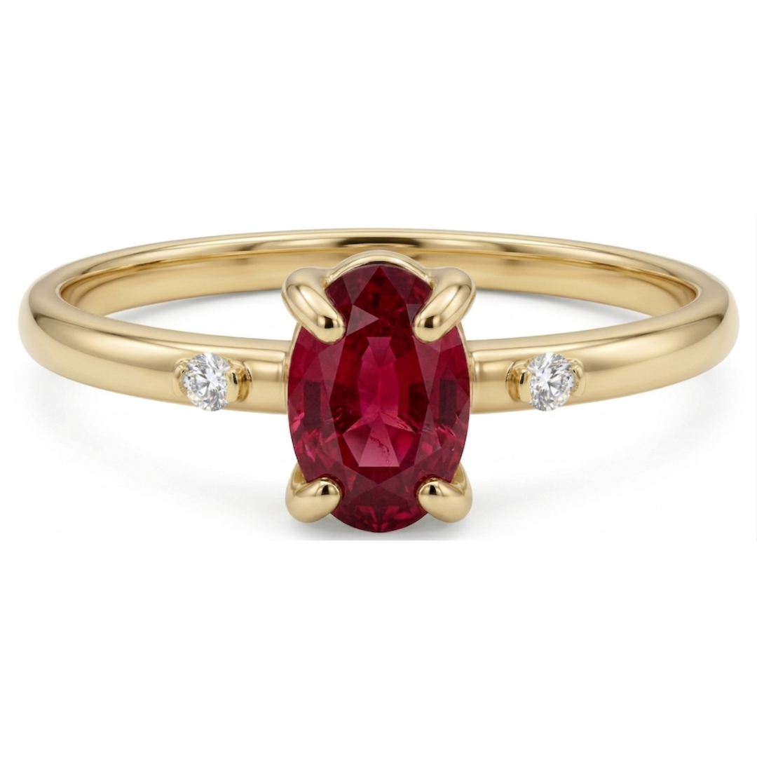 Anillo India Rubi