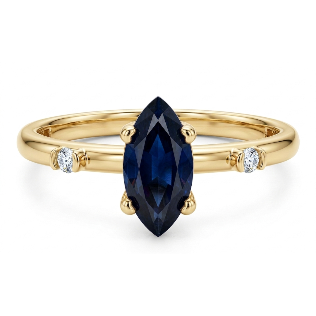 Anillo Caitlyn Zafiro