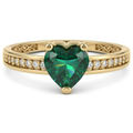 Anillo promesa Kyra Verde
