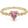 Anillo promesa Melanie Rosa