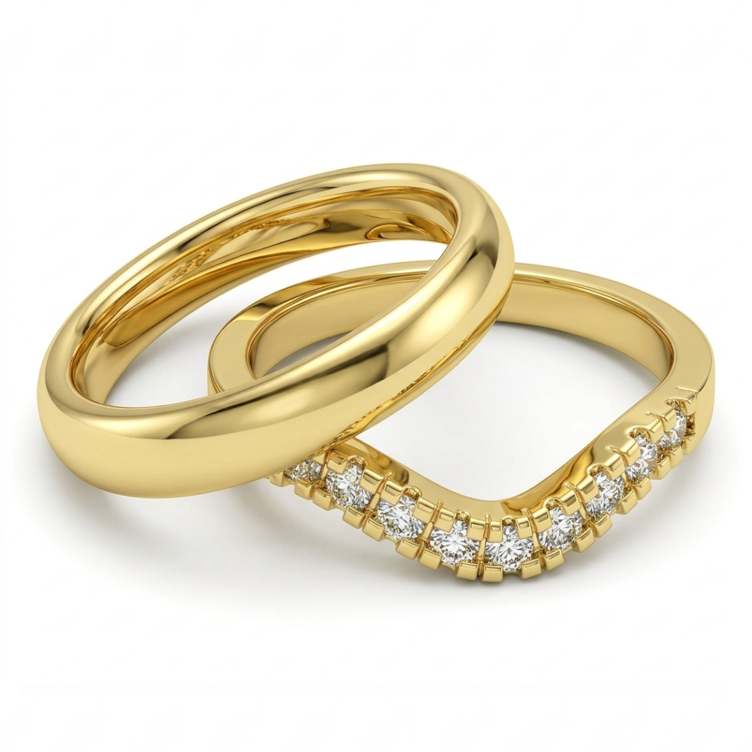 Argolla y alianza Pierce