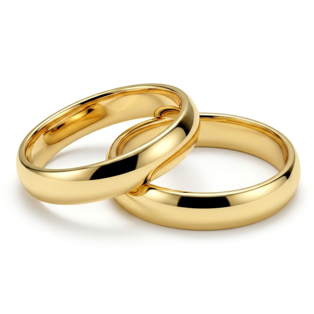 Par de argolla de matrimonio Kian