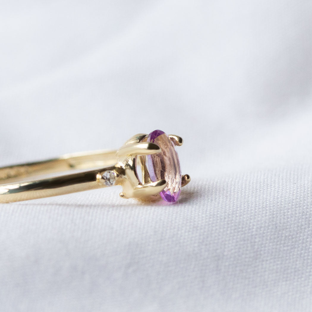 Anillo India Amatista