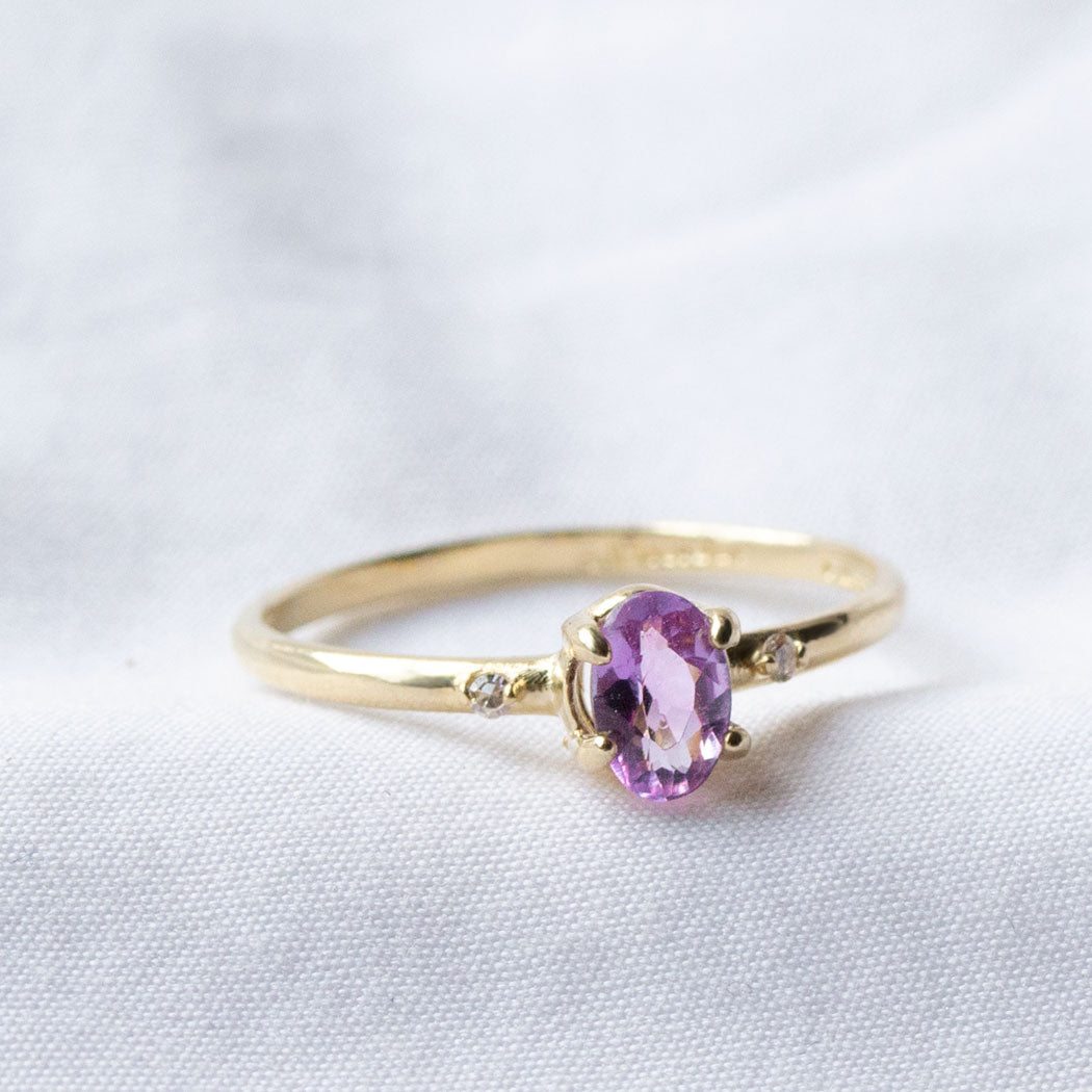 Anillo India Amatista