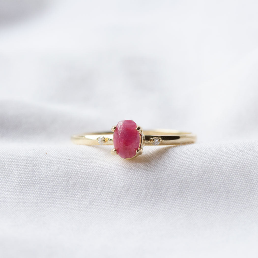 Anillo India Rubi