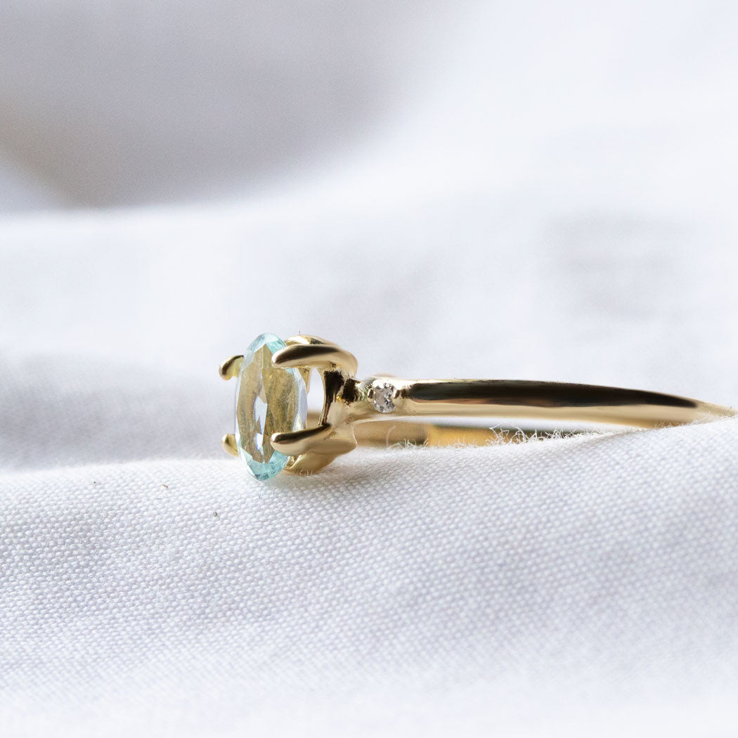 Anillo India Topacio