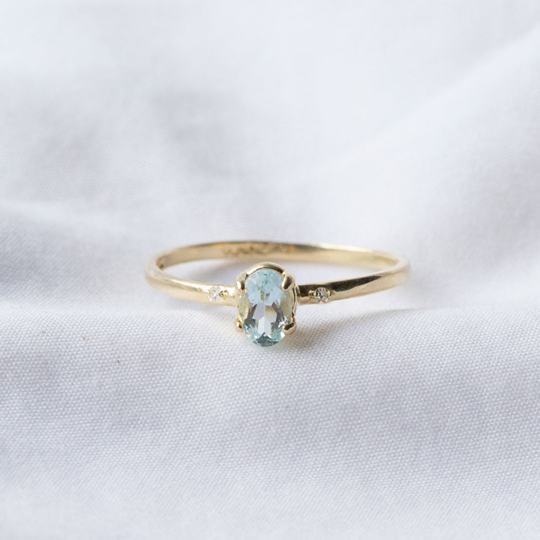 Anillo India Topacio