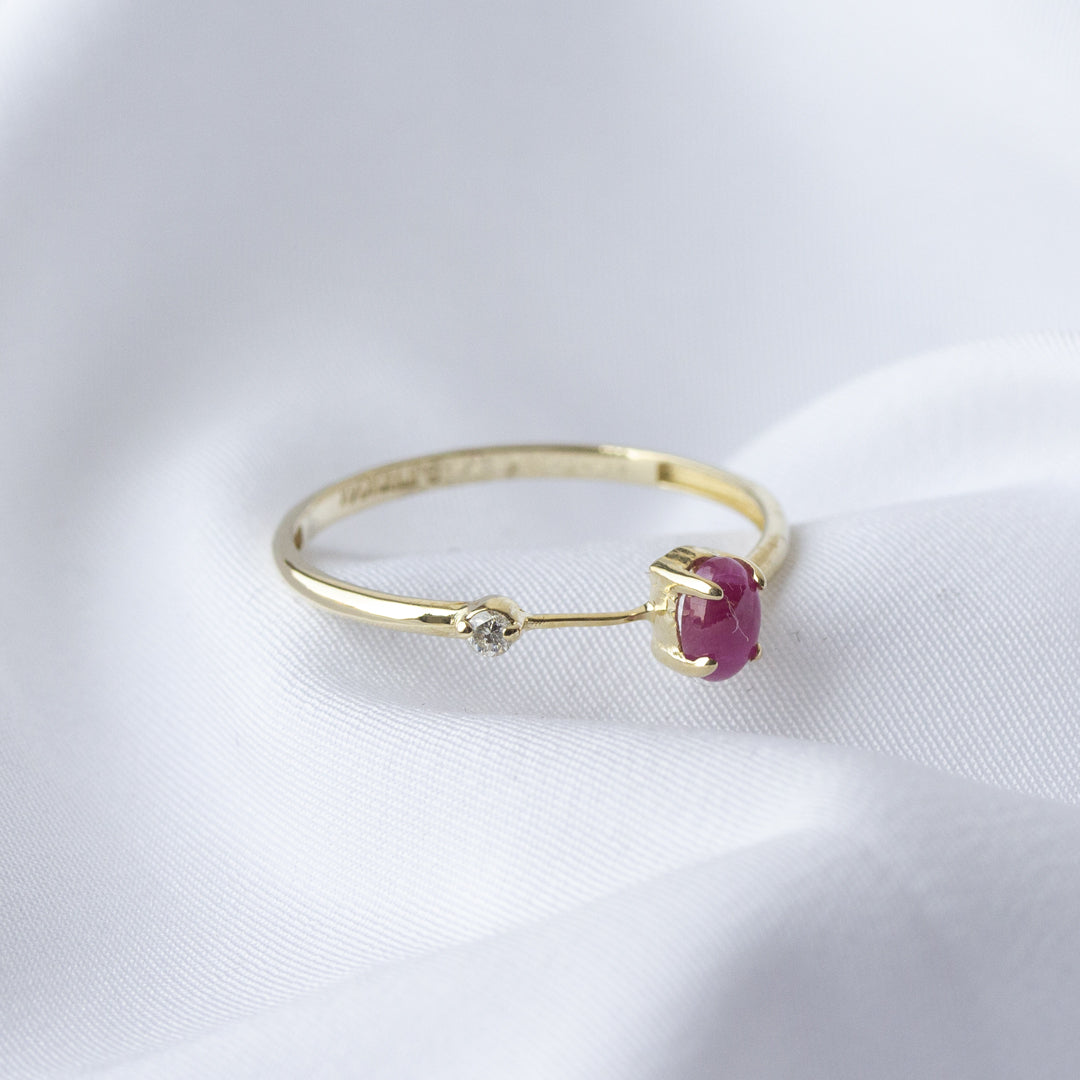 Anillo Anya Rubí